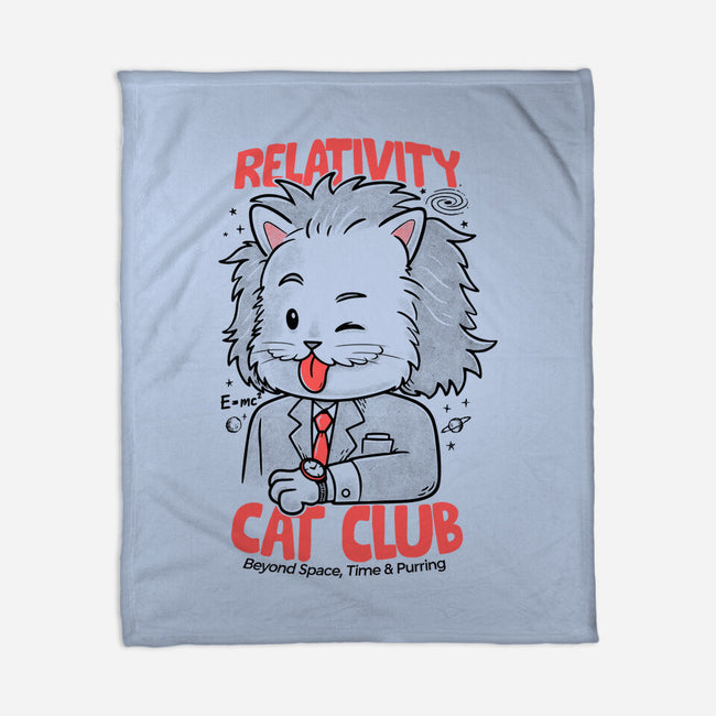 Relativity Cat Club-None-Fleece-Blanket-Umberto Vicente