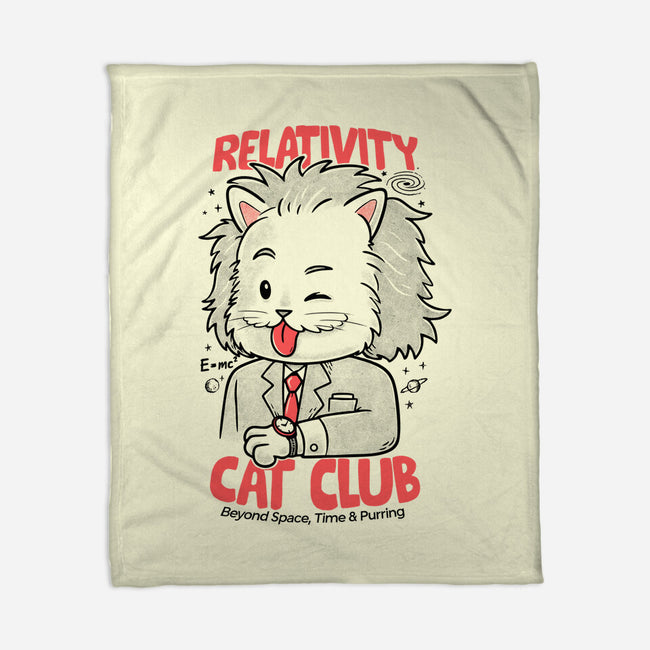 Relativity Cat Club-None-Fleece-Blanket-Umberto Vicente