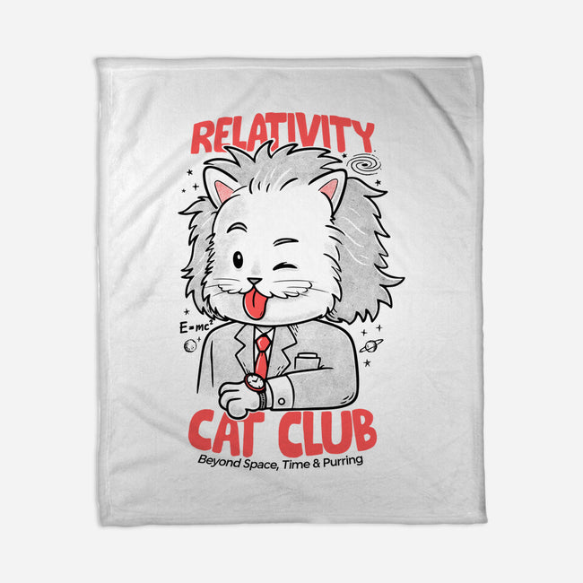 Relativity Cat Club-None-Fleece-Blanket-Umberto Vicente