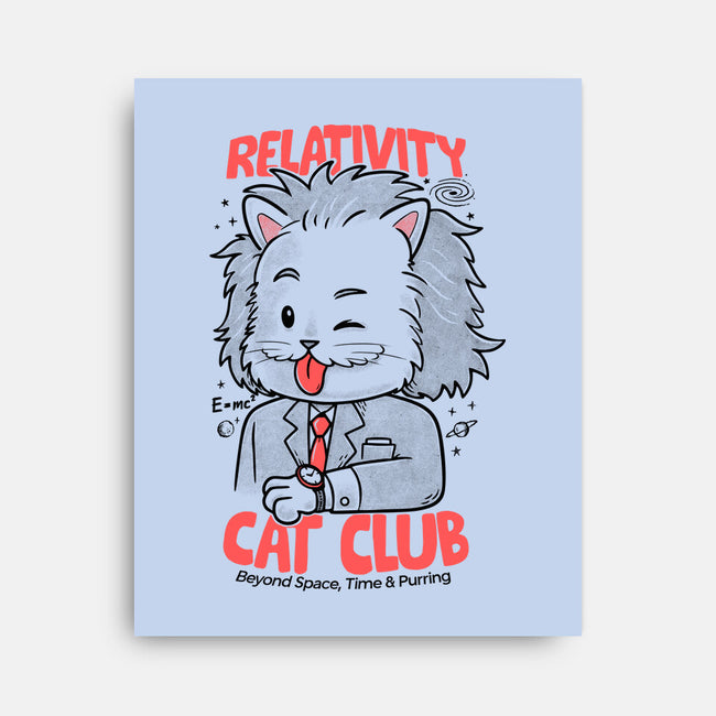 Relativity Cat Club-None-Stretched-Canvas-Umberto Vicente