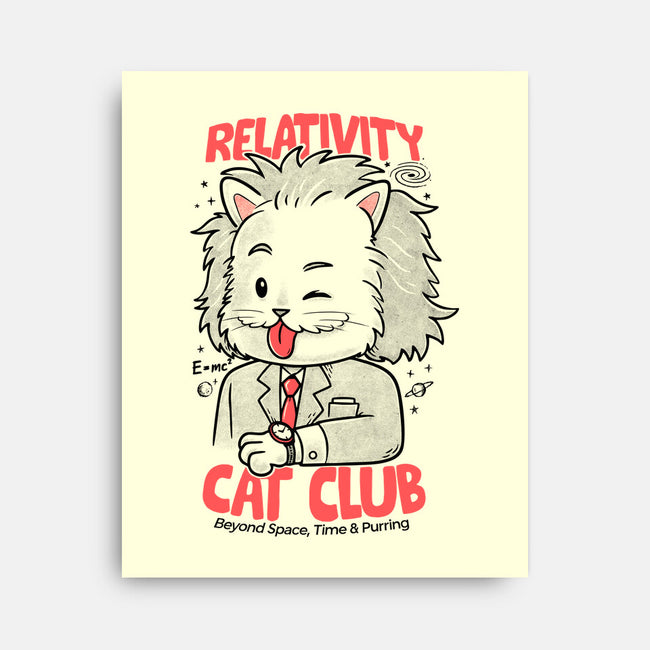Relativity Cat Club-None-Stretched-Canvas-Umberto Vicente