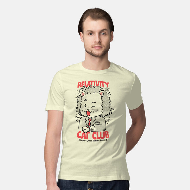 Relativity Cat Club-Mens-Premium-Tee-Umberto Vicente