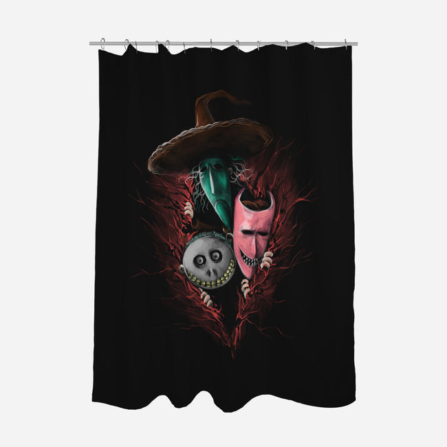 Oogie's Boys-None-Polyester-Shower Curtain-zascanauta