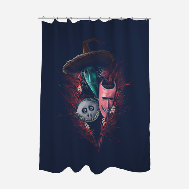 Oogie's Boys-None-Polyester-Shower Curtain-zascanauta