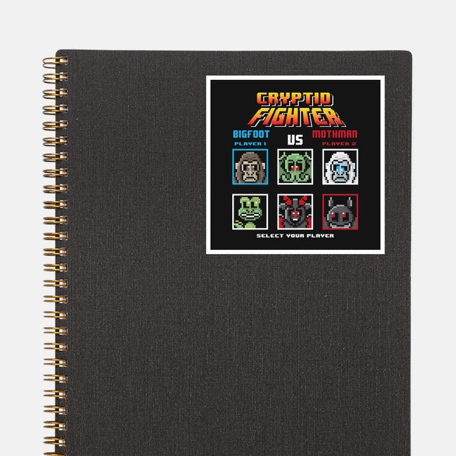 Cryptid Fighter-None-Glossy-Sticker-jrberger