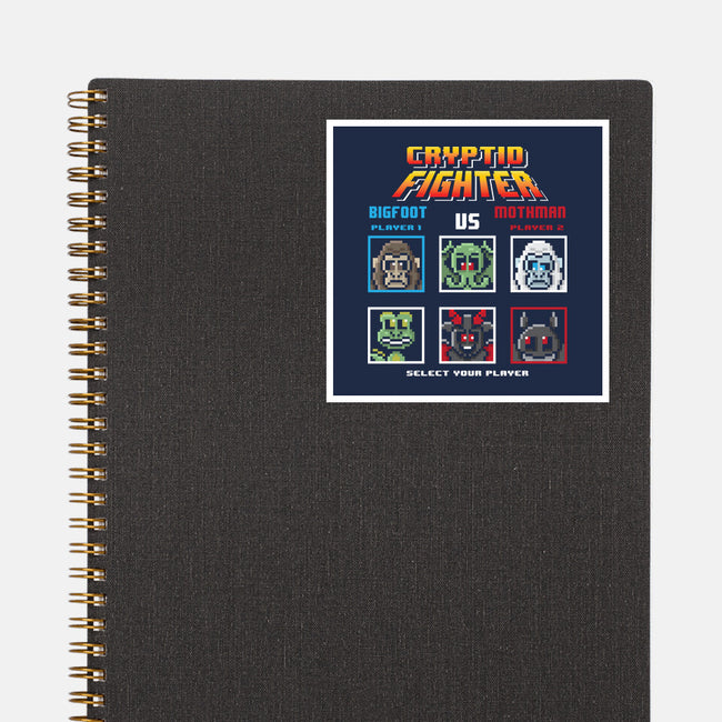 Cryptid Fighter-None-Glossy-Sticker-jrberger