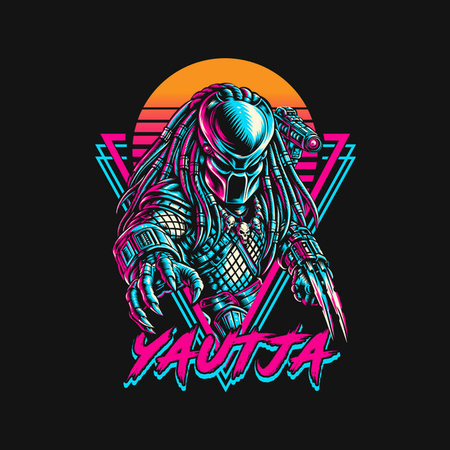 Yautja Synthwave-None-Matte-Poster-CarloJ1956