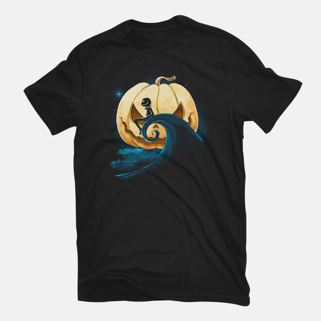 Pumpkin Moon-Mens-Premium-Tee-Vallina84