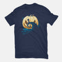 Pumpkin Moon-Womens-Basic-Tee-Vallina84