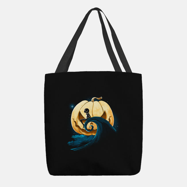Pumpkin Moon-None-Basic Tote-Bag-Vallina84