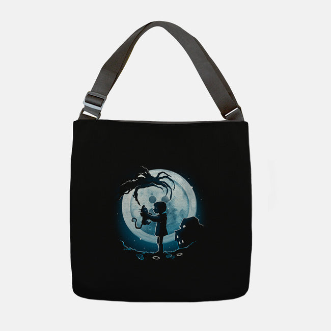 Buttons Moon-None-Adjustable Tote-Bag-Vallina84