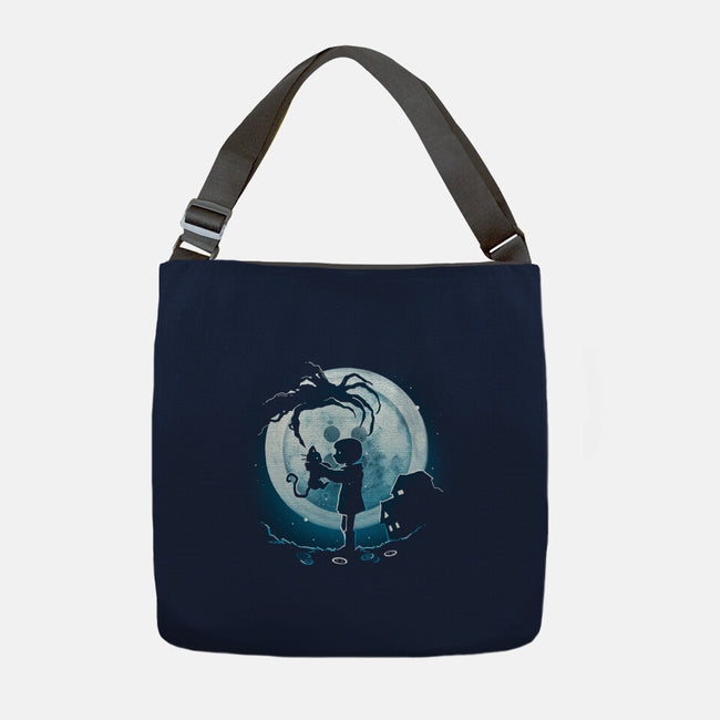 Buttons Moon-None-Adjustable Tote-Bag-Vallina84