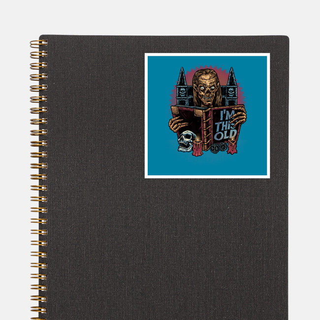 The Old Keeper-None-Glossy-Sticker-glitchygorilla