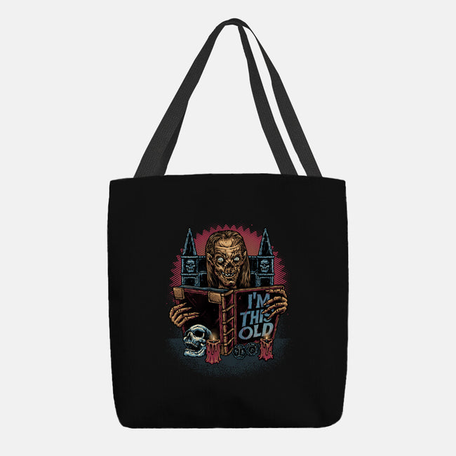The Old Keeper-None-Basic Tote-Bag-glitchygorilla