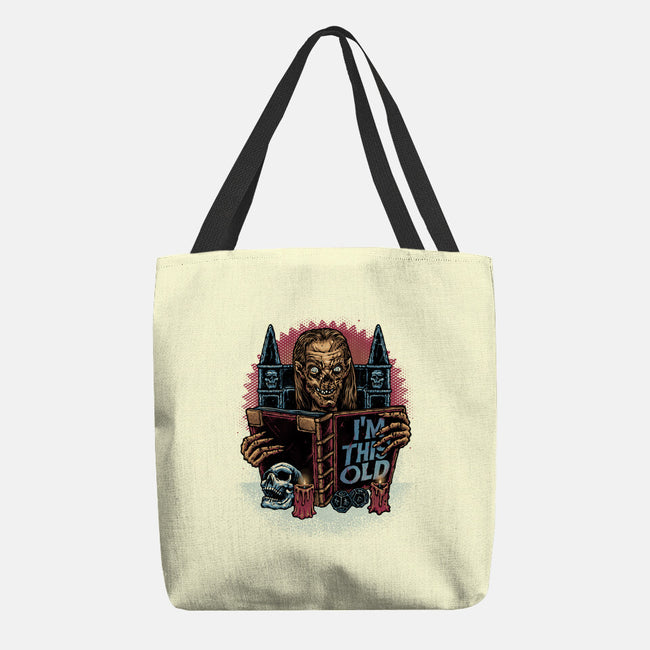 The Old Keeper-None-Basic Tote-Bag-glitchygorilla