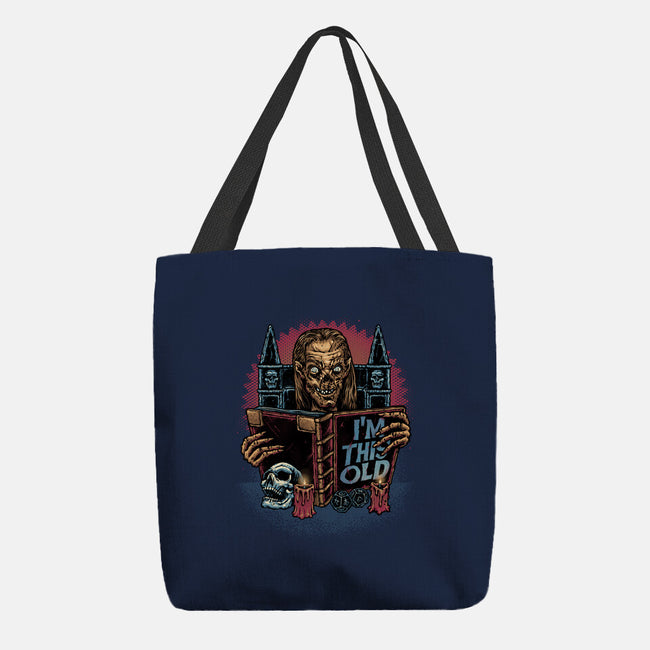 The Old Keeper-None-Basic Tote-Bag-glitchygorilla