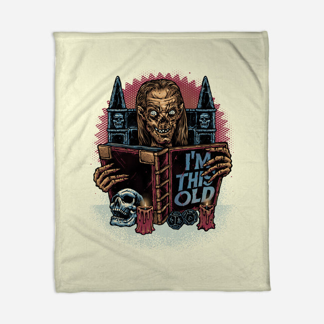 The Old Keeper-None-Fleece-Blanket-glitchygorilla