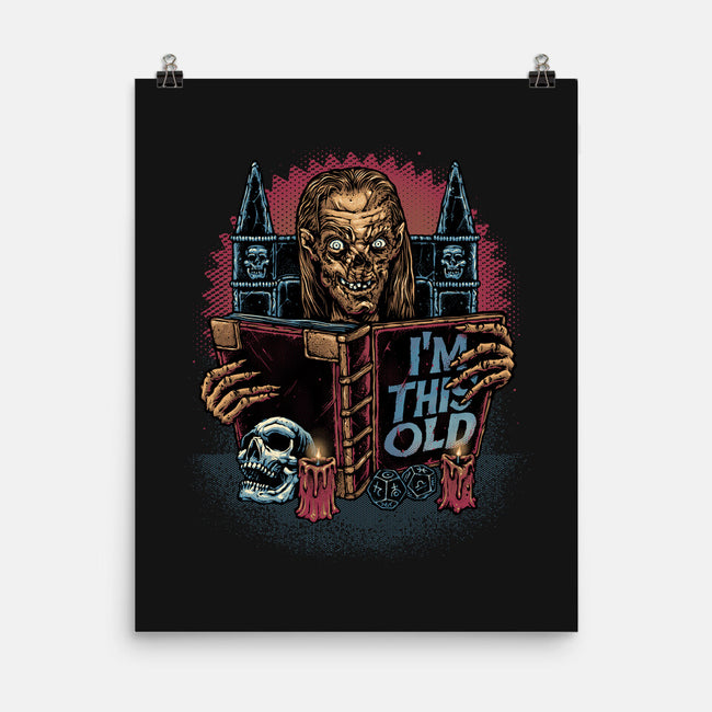 The Old Keeper-None-Matte-Poster-glitchygorilla