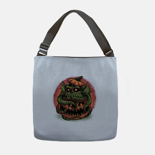 Tentacle Or Treat-None-Adjustable Tote-Bag-glitchygorilla