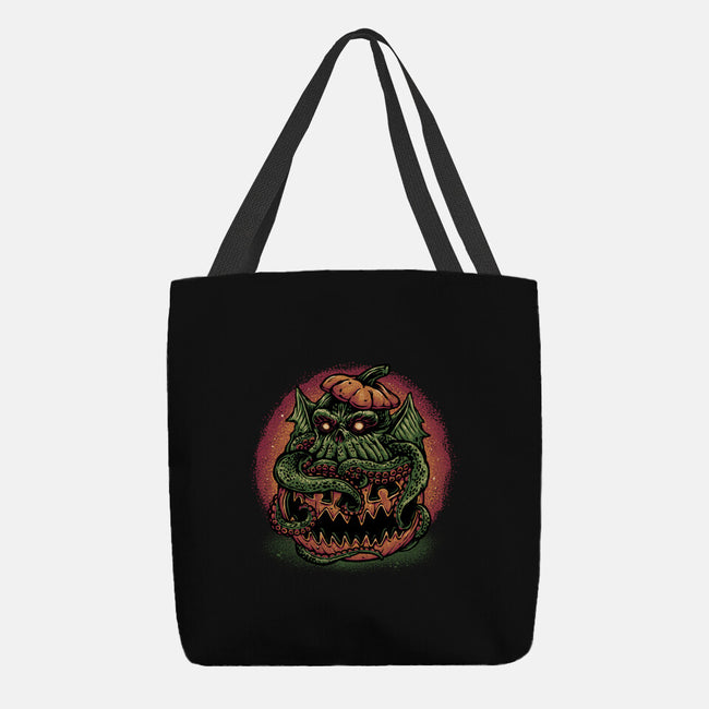 Tentacle Or Treat-None-Basic Tote-Bag-glitchygorilla