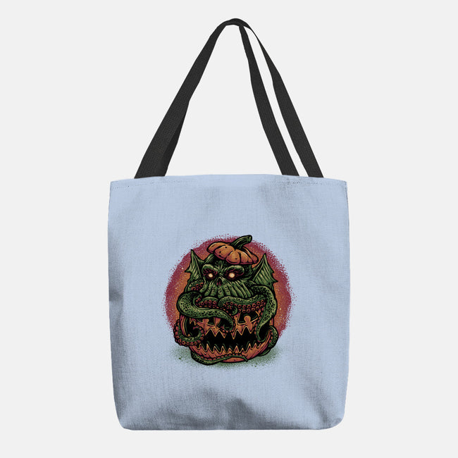 Tentacle Or Treat-None-Basic Tote-Bag-glitchygorilla