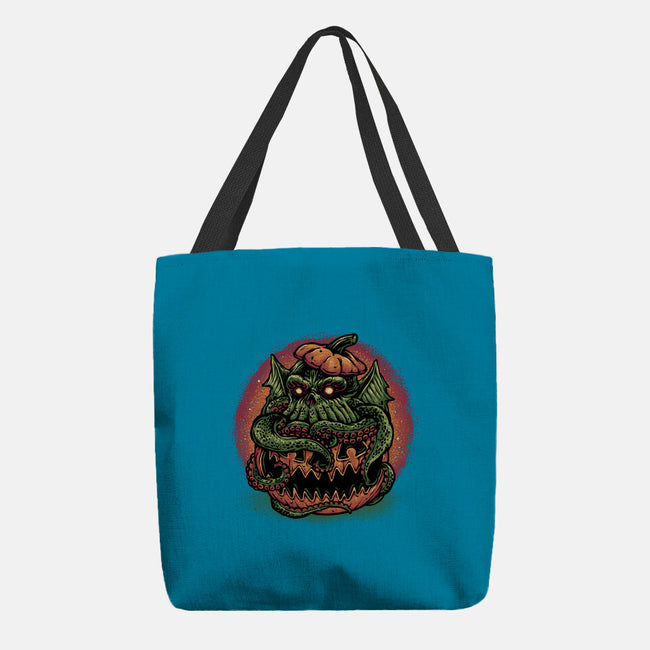 Tentacle Or Treat-None-Basic Tote-Bag-glitchygorilla