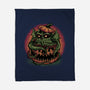 Tentacle Or Treat-None-Fleece-Blanket-glitchygorilla