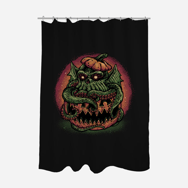 Tentacle Or Treat-None-Polyester-Shower Curtain-glitchygorilla