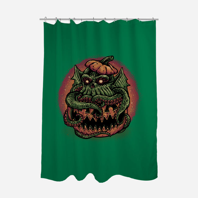 Tentacle Or Treat-None-Polyester-Shower Curtain-glitchygorilla