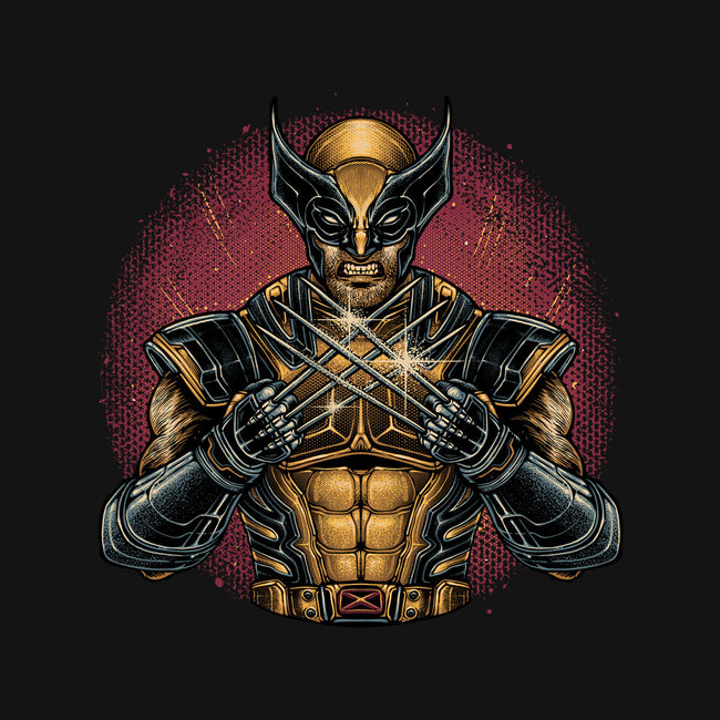 Adamantium Inside Me-None-Fleece-Blanket-glitchygorilla