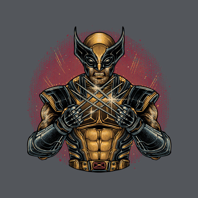 Adamantium Inside Me-None-Glossy-Sticker-glitchygorilla