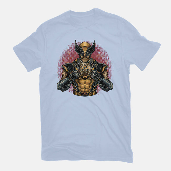 Adamantium Inside Me-Unisex-Basic-Tee-glitchygorilla