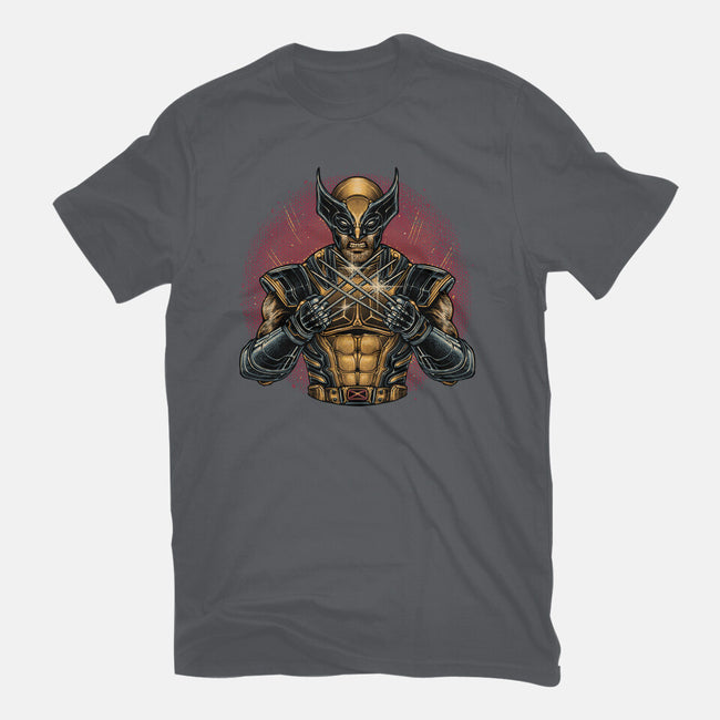 Adamantium Inside Me-Unisex-Basic-Tee-glitchygorilla
