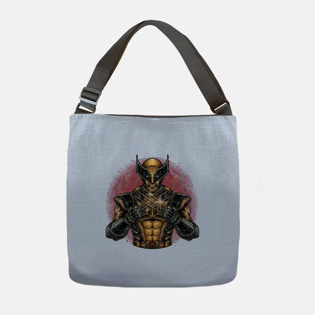 Adamantium Inside Me-None-Adjustable Tote-Bag-glitchygorilla