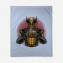 Adamantium Inside Me-None-Fleece-Blanket-glitchygorilla