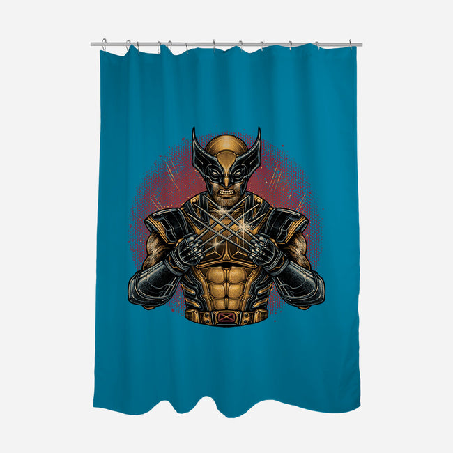 Adamantium Inside Me-None-Polyester-Shower Curtain-glitchygorilla