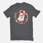 Spooky Mushroom-Unisex-Basic-Tee-NemiMakeit