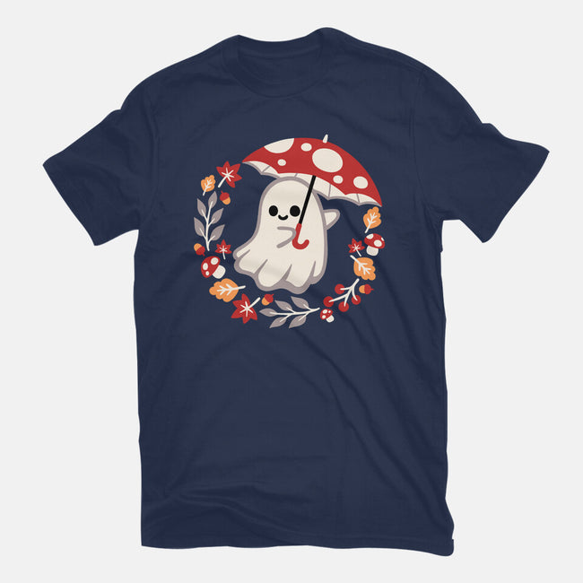 Spooky Mushroom-Youth-Basic-Tee-NemiMakeit
