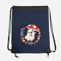 Spooky Mushroom-None-Drawstring-Bag-NemiMakeit