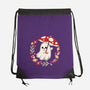 Spooky Mushroom-None-Drawstring-Bag-NemiMakeit