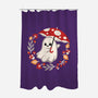 Spooky Mushroom-None-Polyester-Shower Curtain-NemiMakeit