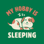 My Hobby Is Sleeping-Unisex-Pullover-Sweatshirt-brunopires