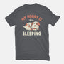 My Hobby Is Sleeping-Mens-Heavyweight-Tee-brunopires