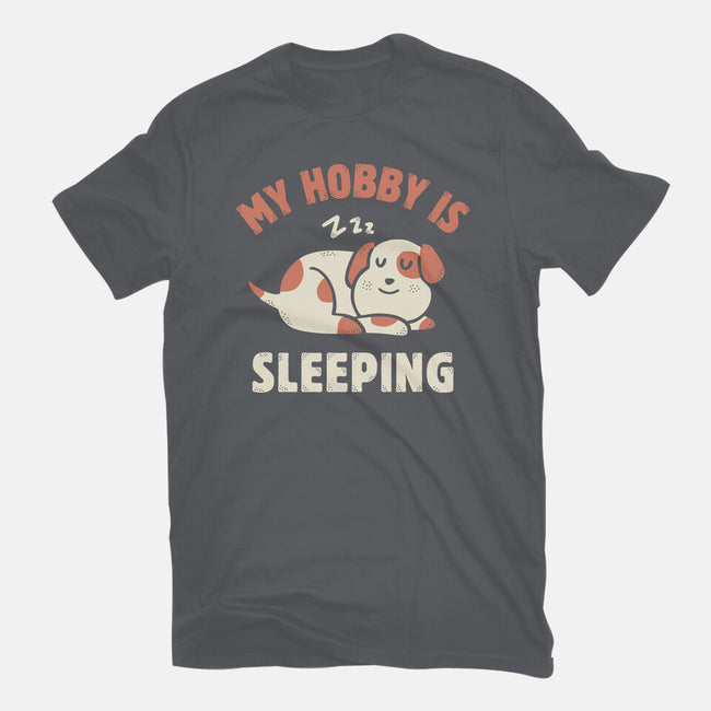 My Hobby Is Sleeping-Mens-Basic-Tee-brunopires