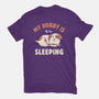 My Hobby Is Sleeping-Mens-Premium-Tee-brunopires