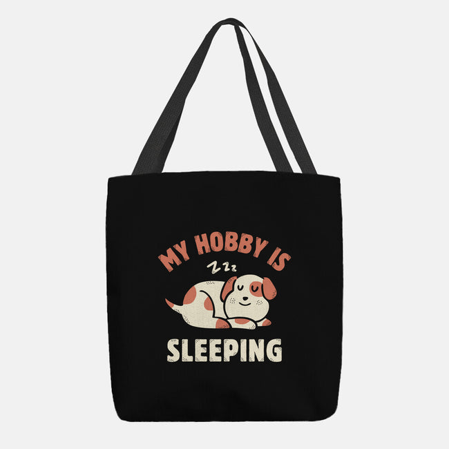 My Hobby Is Sleeping-None-Basic Tote-Bag-brunopires