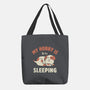 My Hobby Is Sleeping-None-Basic Tote-Bag-brunopires
