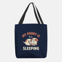 My Hobby Is Sleeping-None-Basic Tote-Bag-brunopires