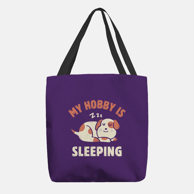 My Hobby Is Sleeping-None-Basic Tote-Bag-brunopires