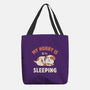 My Hobby Is Sleeping-None-Basic Tote-Bag-brunopires